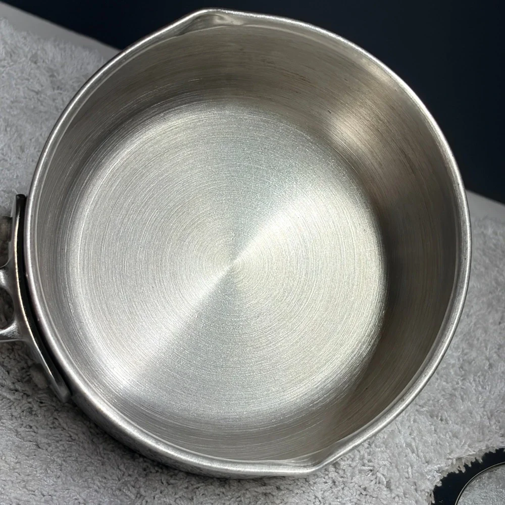 Biltmore For Your Home Stainless Steel 1.5 Qt Saucepan Vented Glass Lid 5.5in